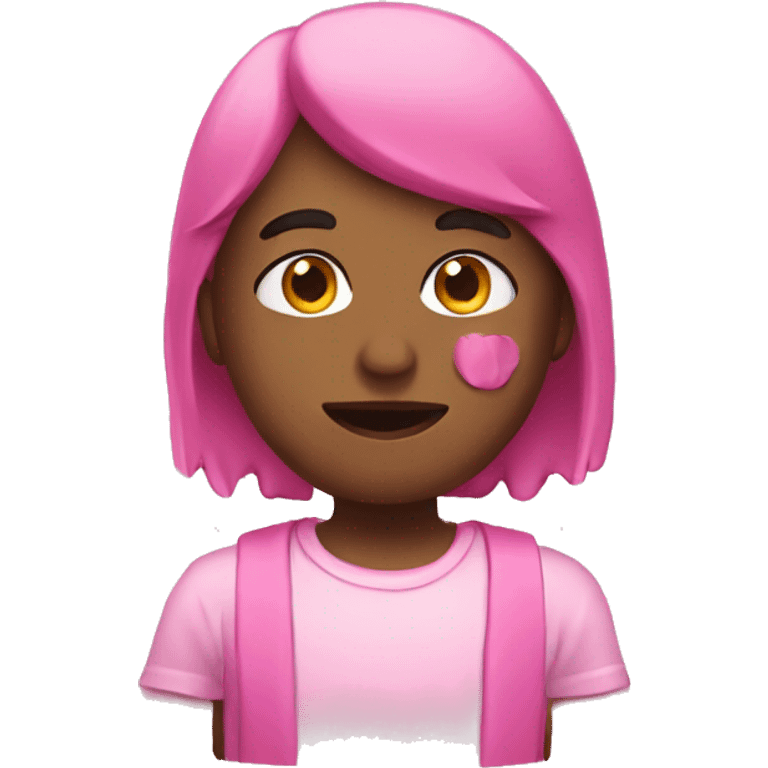 Pink bor emoji