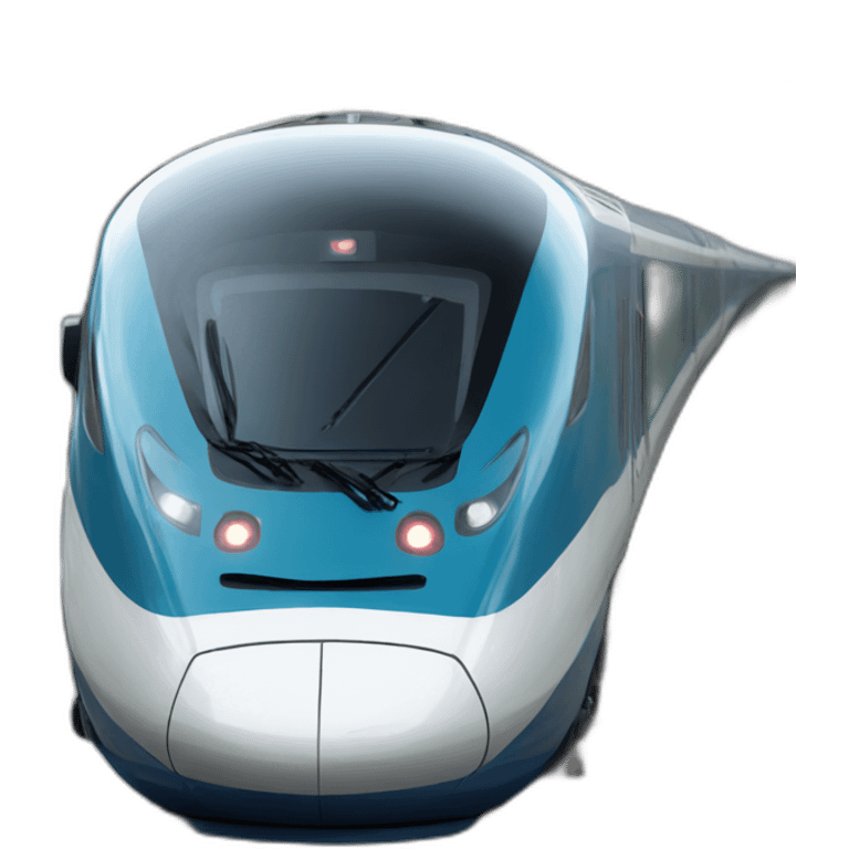 french high speed train emoji