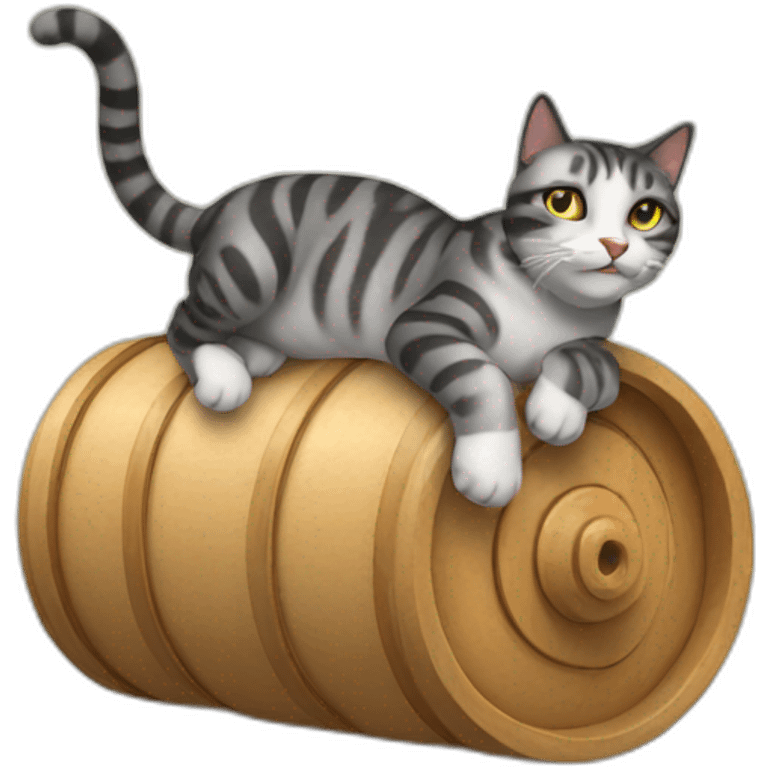 rolling-cat emoji