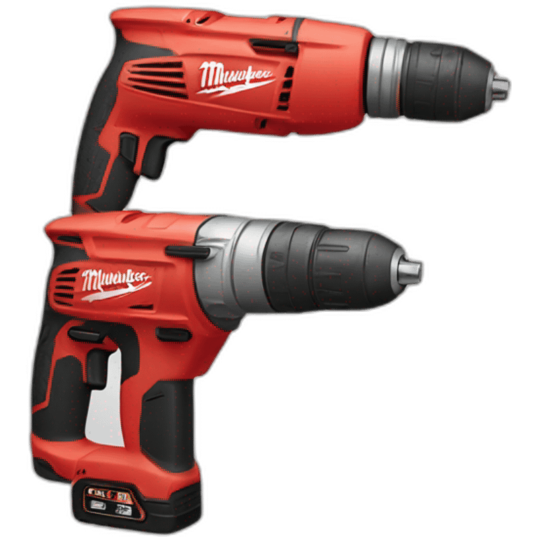 Milwaukee hammer drill emoji