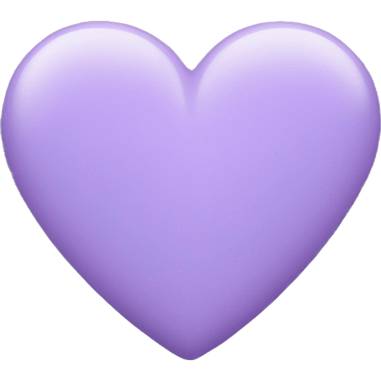 Lavender heart emoji