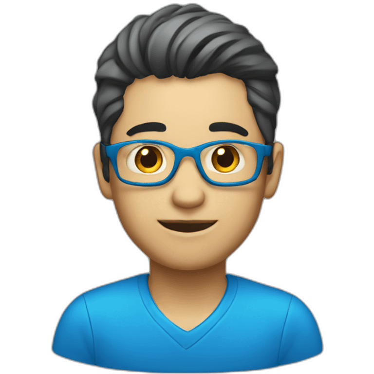 Product owner blue emoji