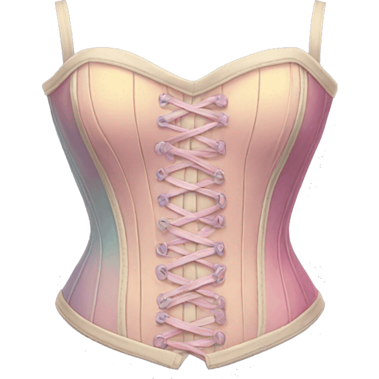 Pastel corset  emoji