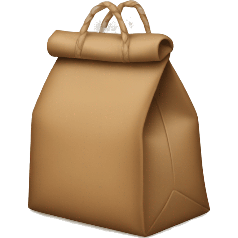 Brown bag emoji