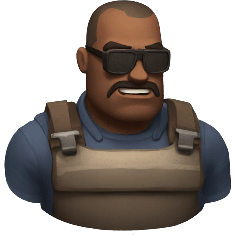 heavy from the game team fortress 2 emoji