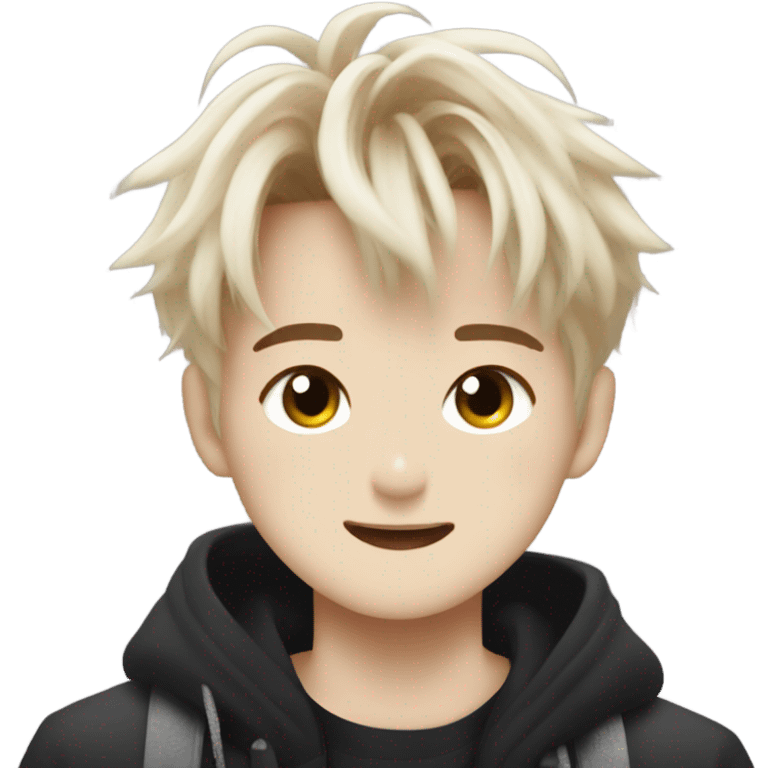 Bang chan from stray kids emoji