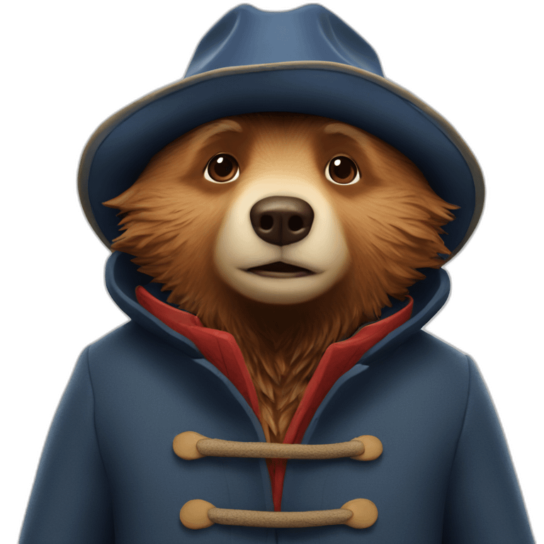 Paddington Bear emoji