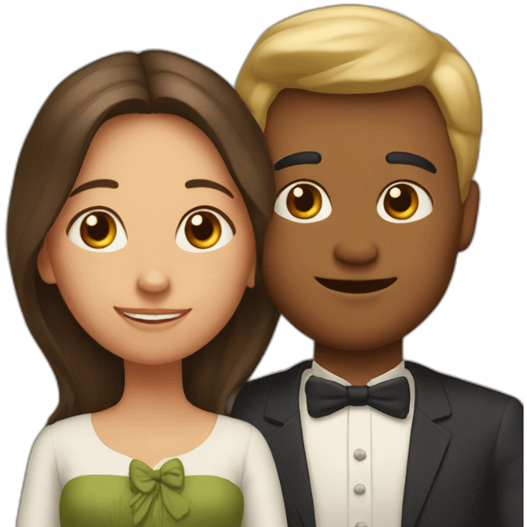 Frère et soeur emoji