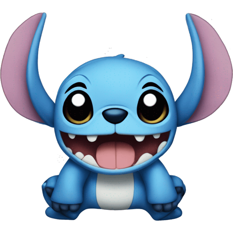 Stitch one piece emoji