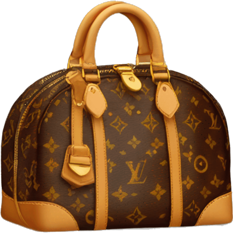 Louis Vuitton purse emoji