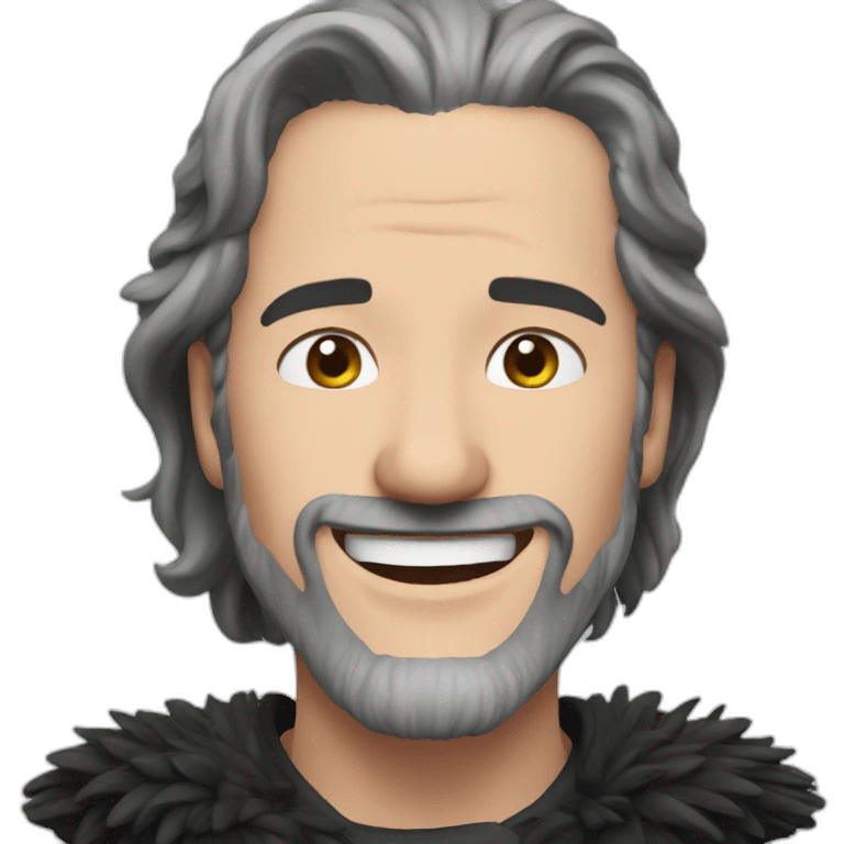 Jon Snow happy emoji