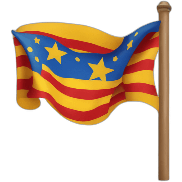 Bandera catalana emoji