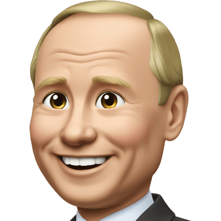 Putin smile emoji