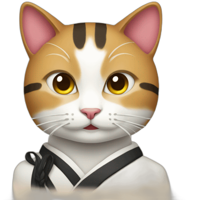 cat Sushi master emoji