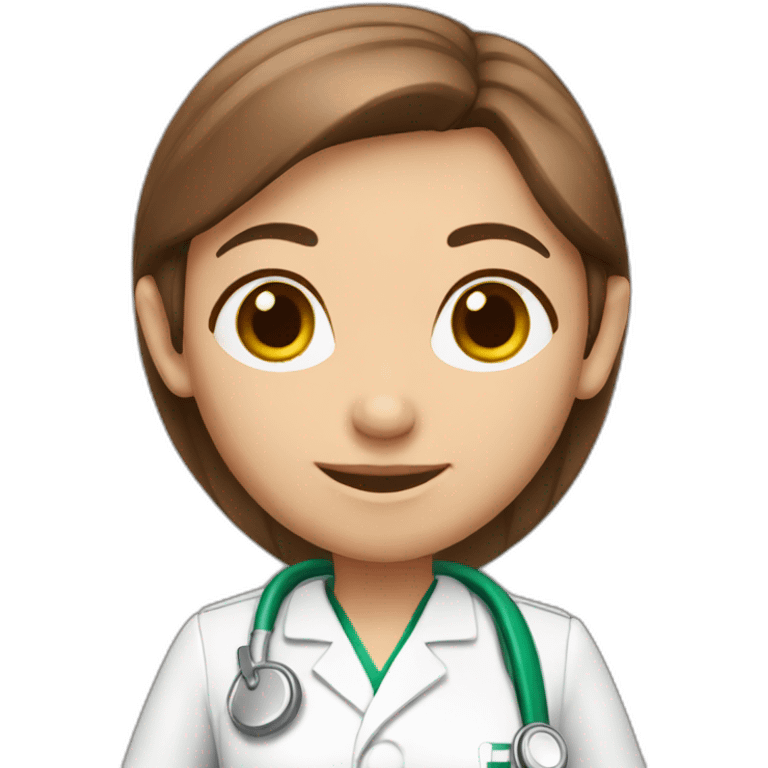 nurse elf brown hair emoji