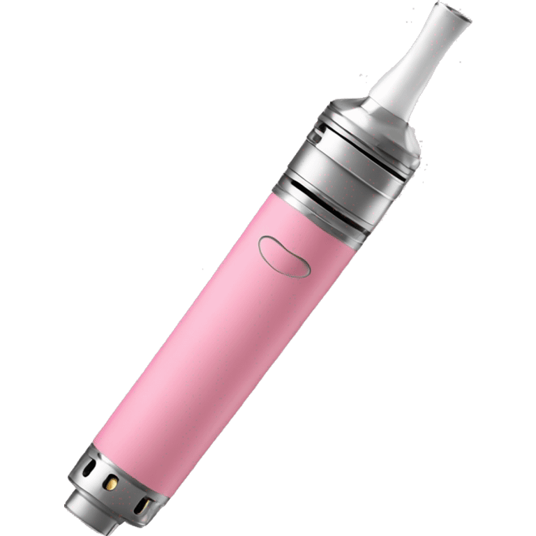 light pink electronic cigarette vape emoji