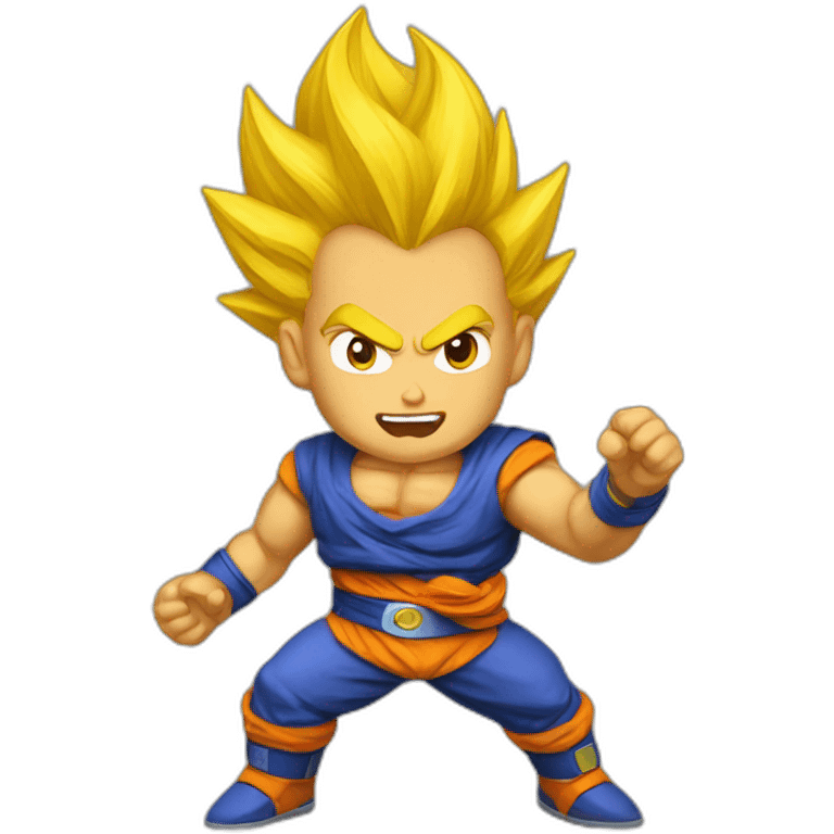 Gmail super saiyan emoji