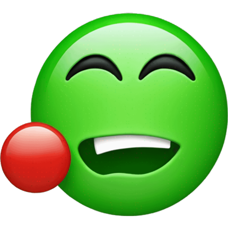 funny face approves with a green tick emoji