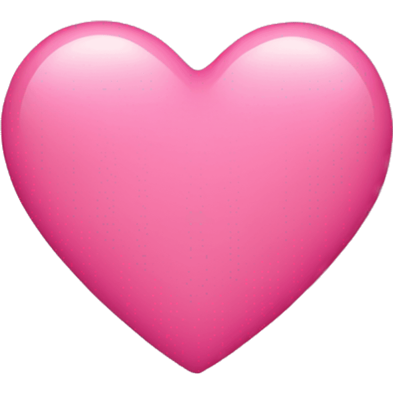 Pink heart  emoji