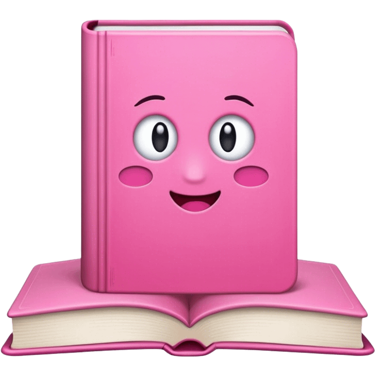 book utilise couleurs rose emoji