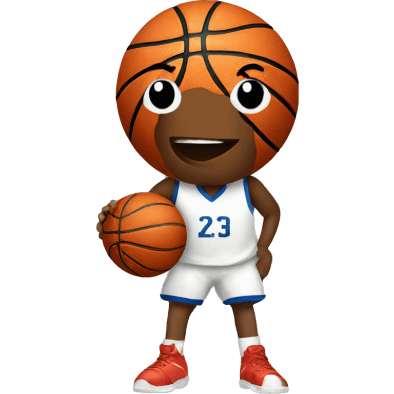 Basketball emoji