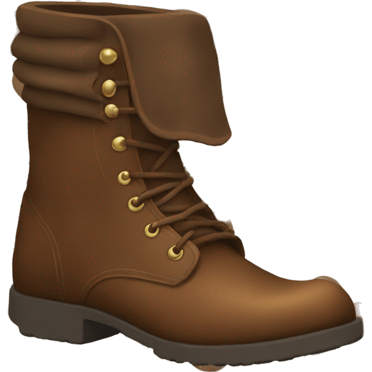 Brown boots emoji