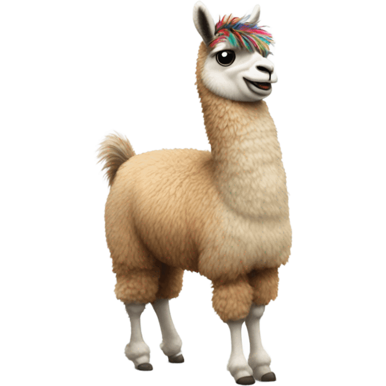 Dancing llama emoji