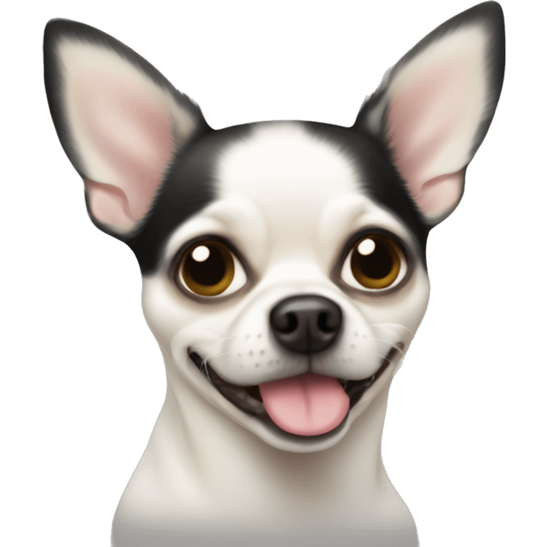 fat white chihuahua emoji