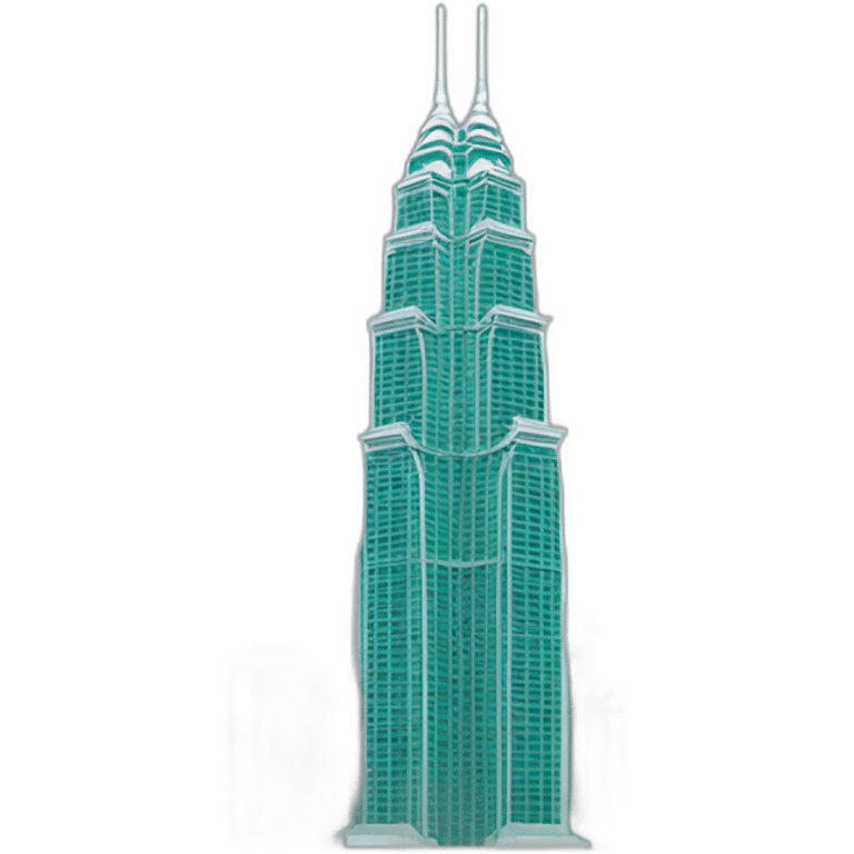 petronas twin towers emoji