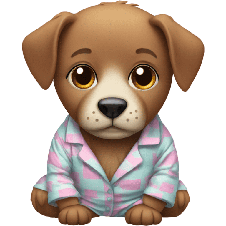 Animal wearing pjs emoji