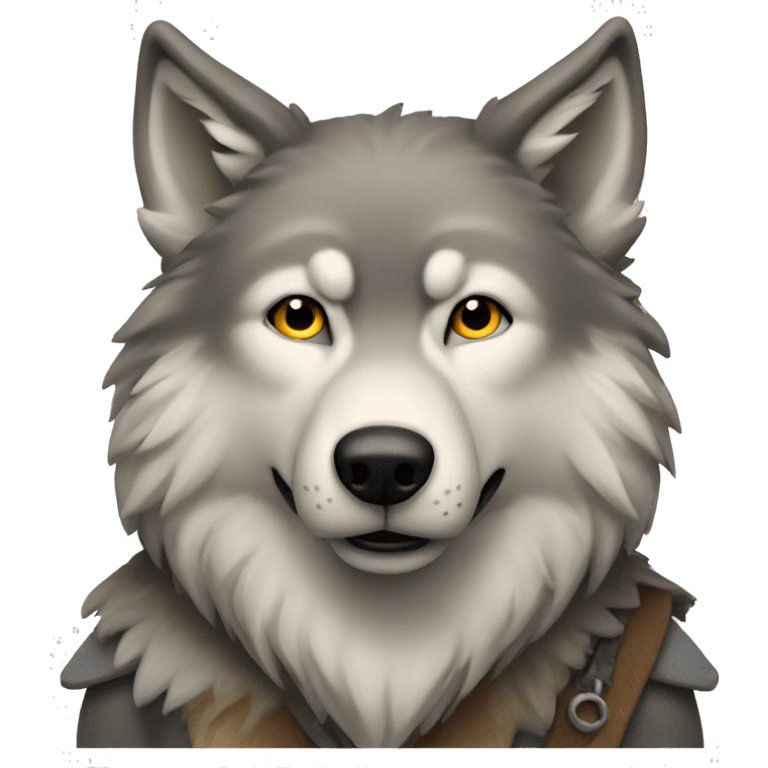 Heulender Wolf emoji