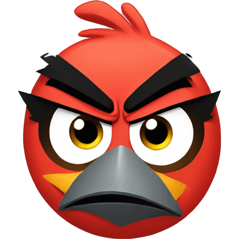 angry bird emoji