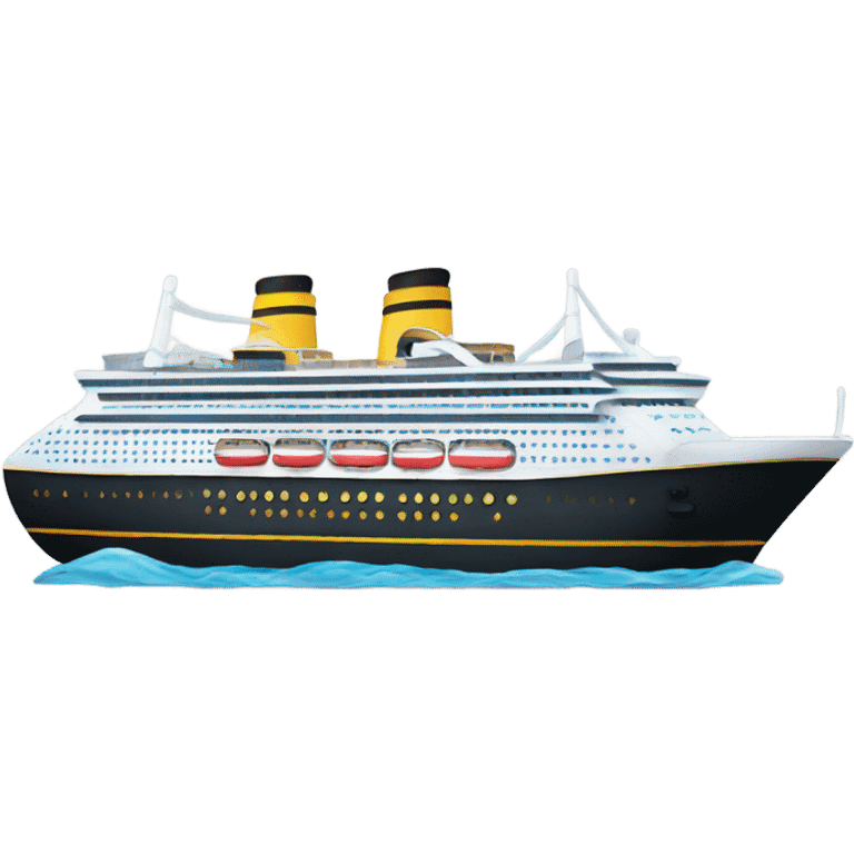 Cruise ship emoji