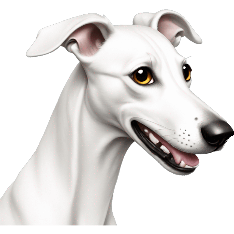 White greyhound emoji