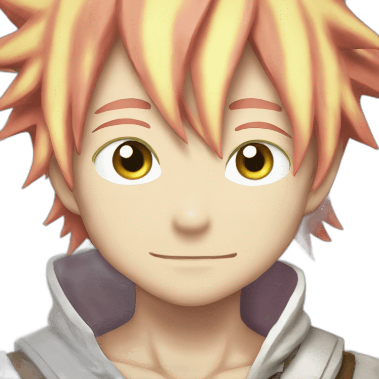 Natsu fairy tail emoji