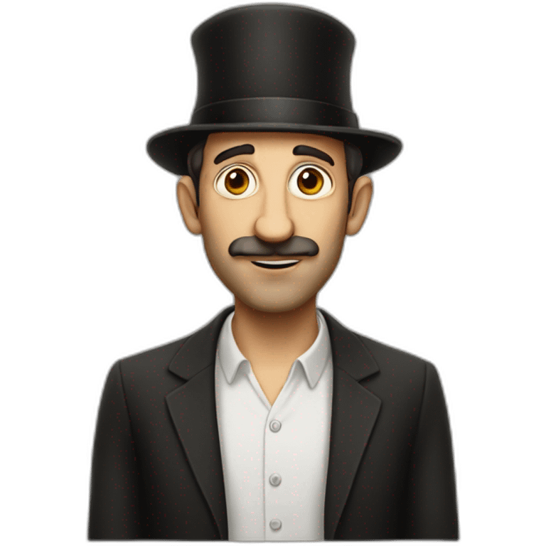 Jewish man with a big nose  emoji