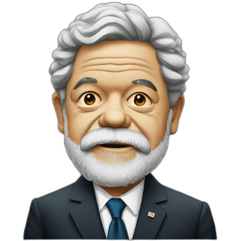 President Lula Brazil smoking weed emoji