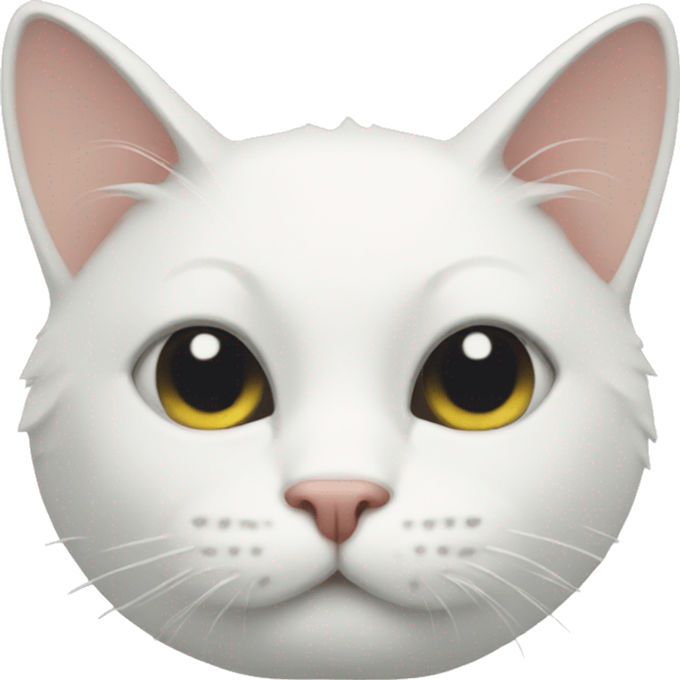 White cat emoji