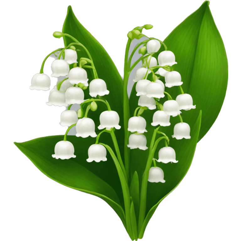 American lily of the valley emoji