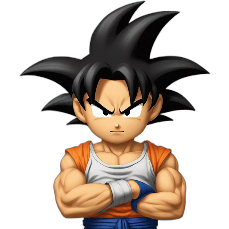 does goku clean nuts? emoji