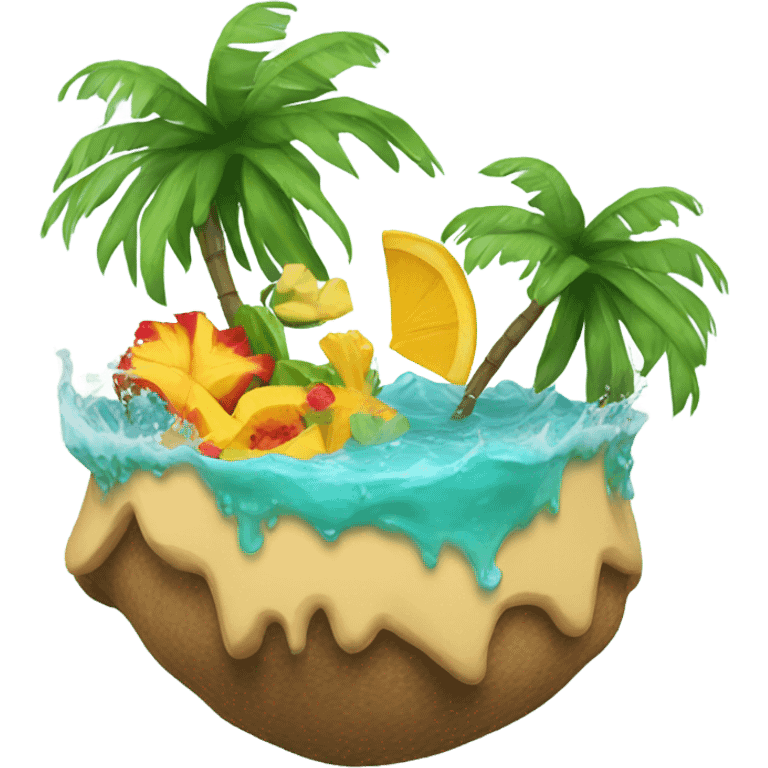 Tropical Splash  emoji