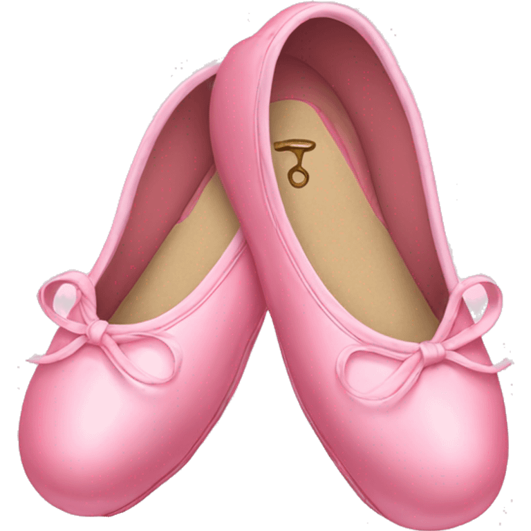 Pink Ballet shoes  emoji