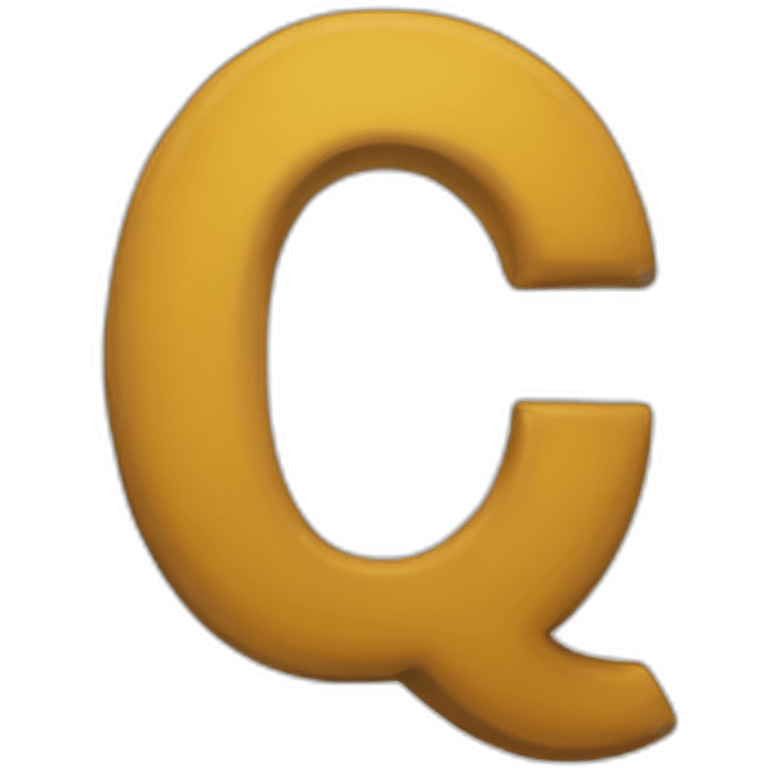 q letter emoji