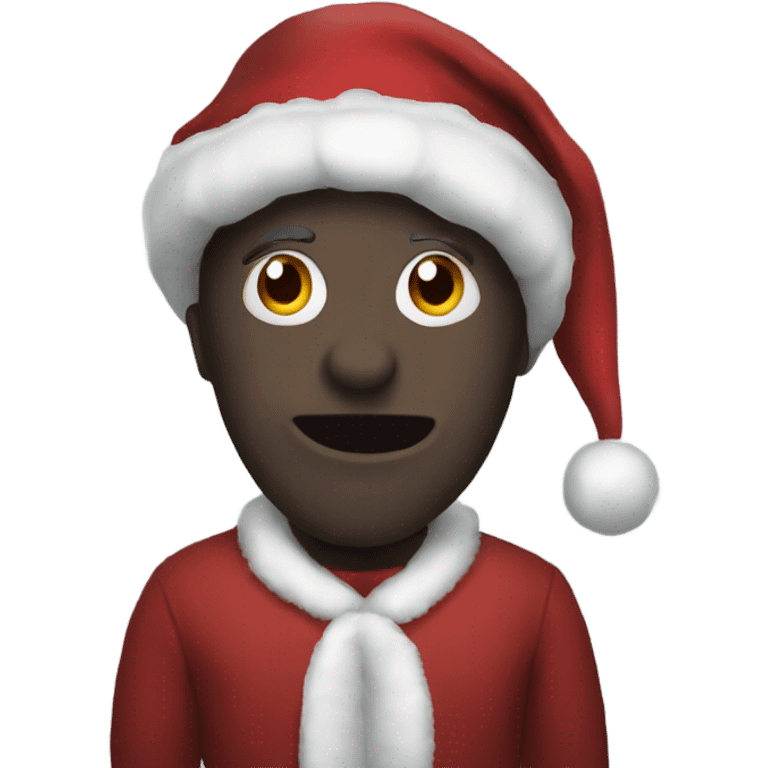 Creepy Christmas emoji