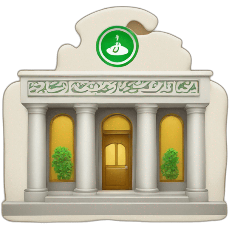 Sepah bank logo in iran emoji