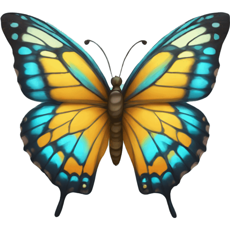 Butterfly whith hearth  emoji