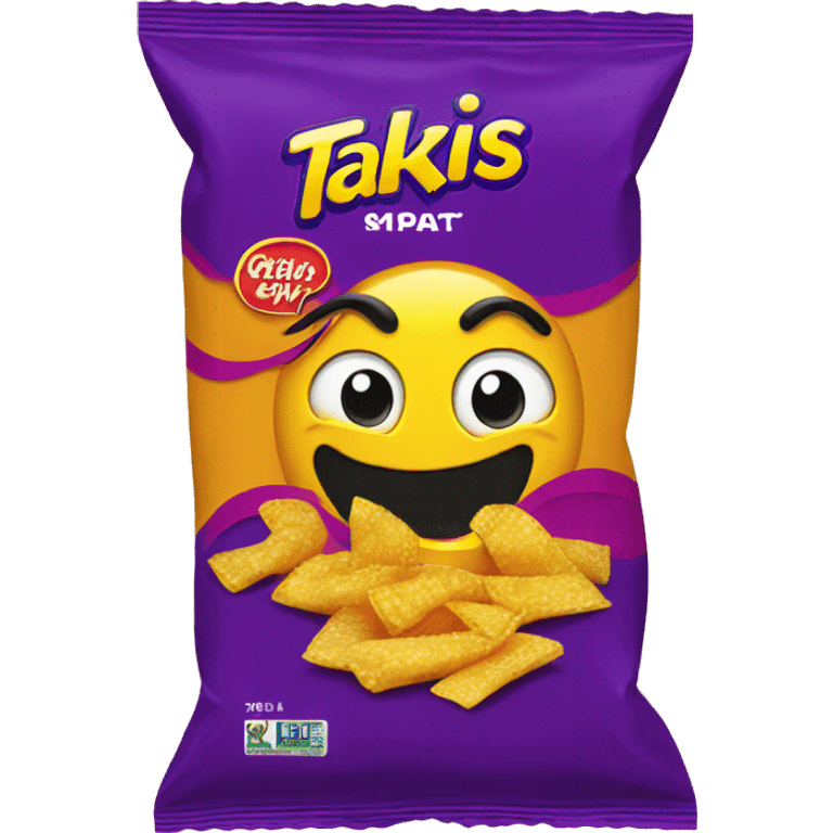 takis in chip bag emoji