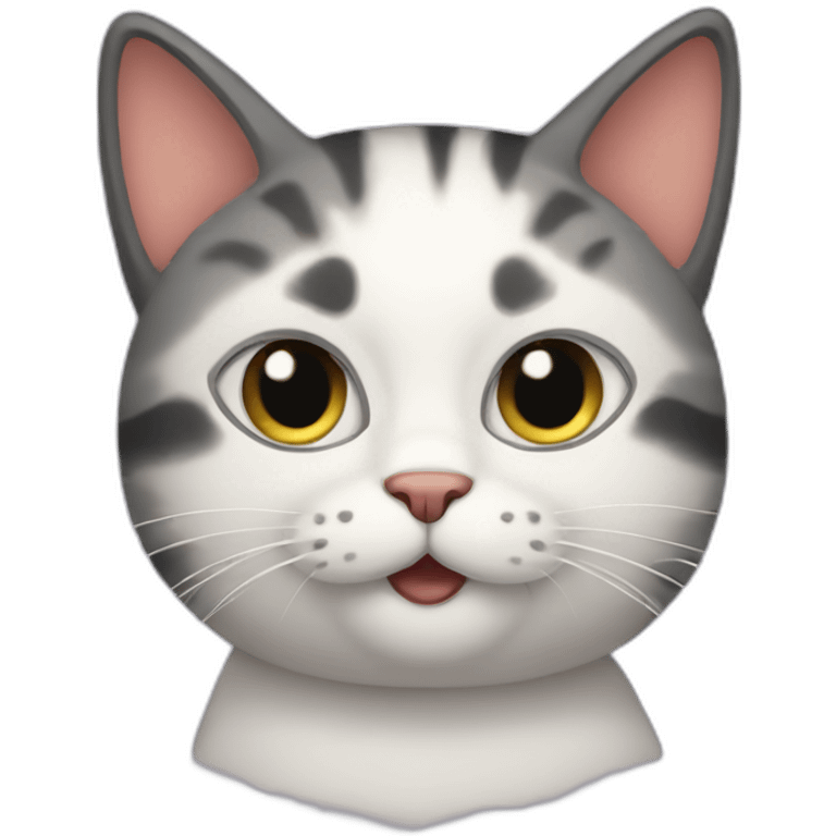 Cartoon cat emoji