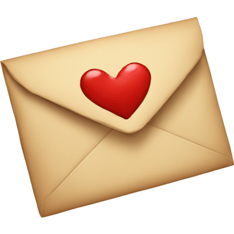 Love letter emoji