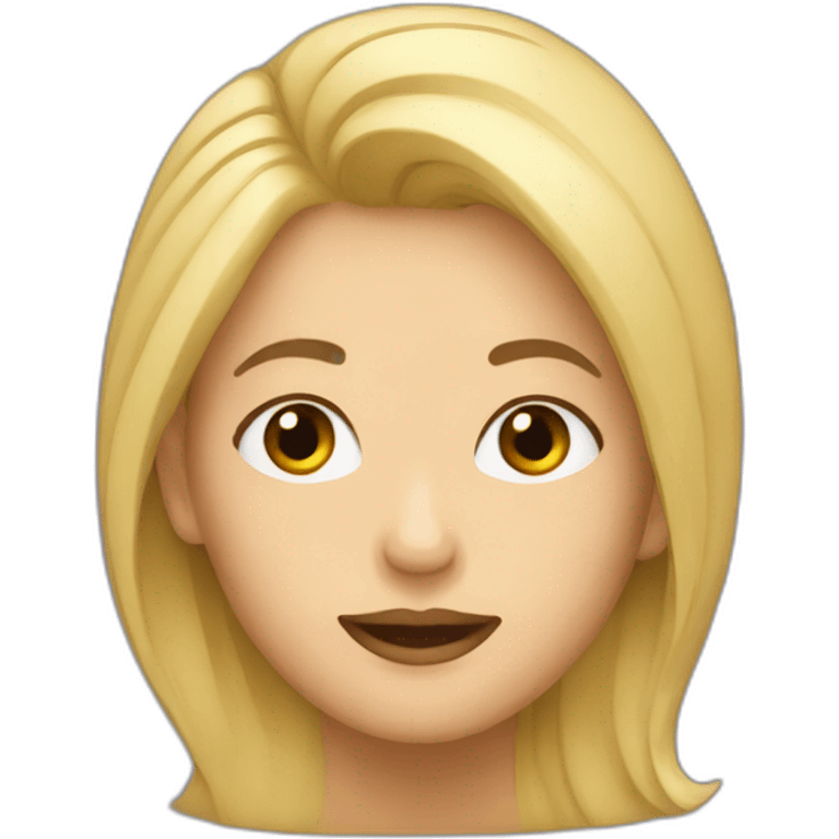 Femme à barbe emoji